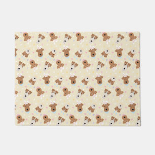 Happy Easter Welsh Terrier Dogs Doormat
