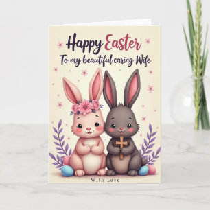 Happy Easter Wife Love Card