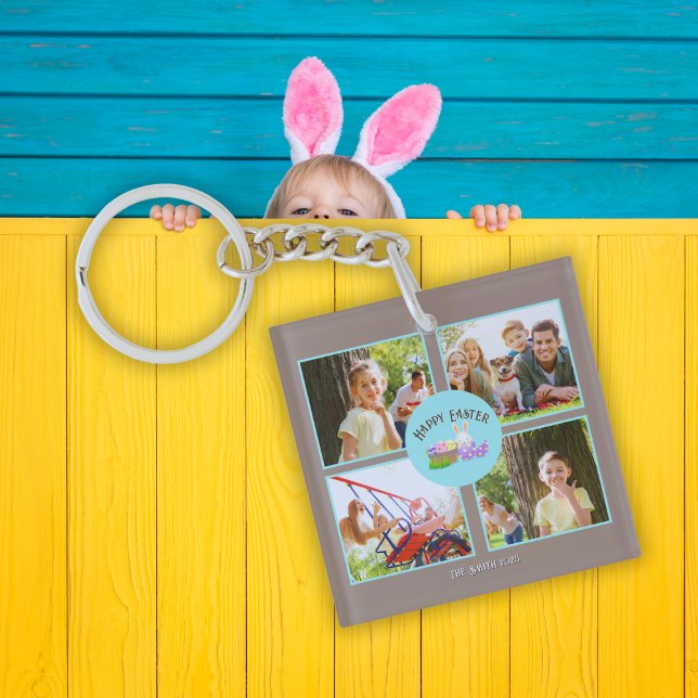 Happy Easter Wishes Acrylic Keychain (Happy Easter Wishes Acrylic Keychain)
