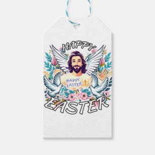 Happy Easter with Jesus Gift Tags