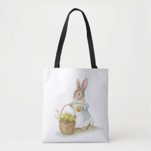 Happy Easter with Peter Rabbit Tote Bag