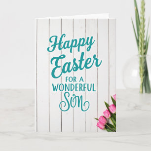 Happy Easter Wonderful Son Card