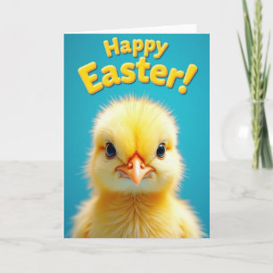 Happy Easter Yellow Bird Card