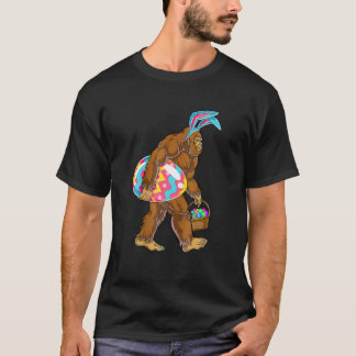 Happy Easters Day Bigfoot Bunny Sasquatch Easter E T-Shirt
