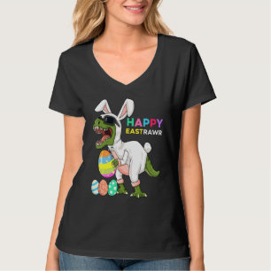 Happy EastRawr Bunny T-rex Dinosaur Easter 2022 Co T-Shirt
