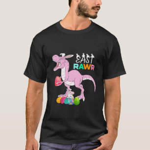 Happy Eastrawr Kids Costume Eastrawr T Rex Dinosau T-Shirt