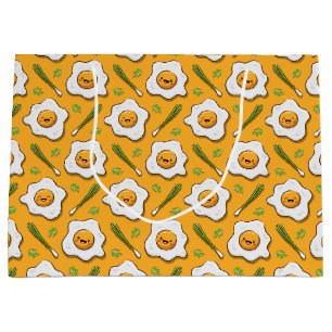 Happy Eggs Breakfast Large Gift Bag