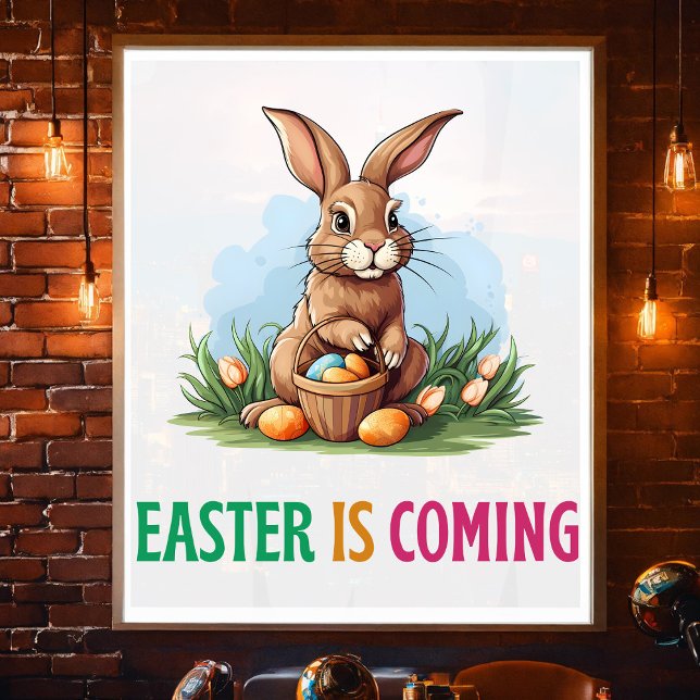 Happy Eggster - Easter Bunny Poster (Creator Uploaded)