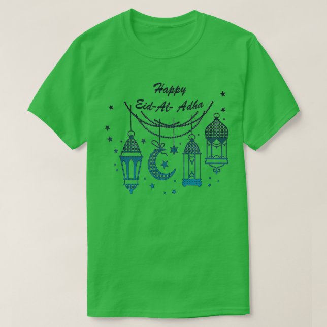 Happy Eid Al Adha Gift For Womans  Mens  Kids  T-Shirt (Design Front)
