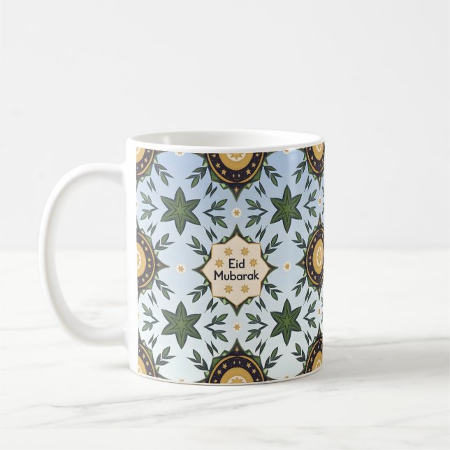 Happy Eid Al-Fitr Gift Idea Coffee Mug (Left)