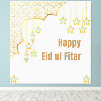 Happy Eid Canvas Print