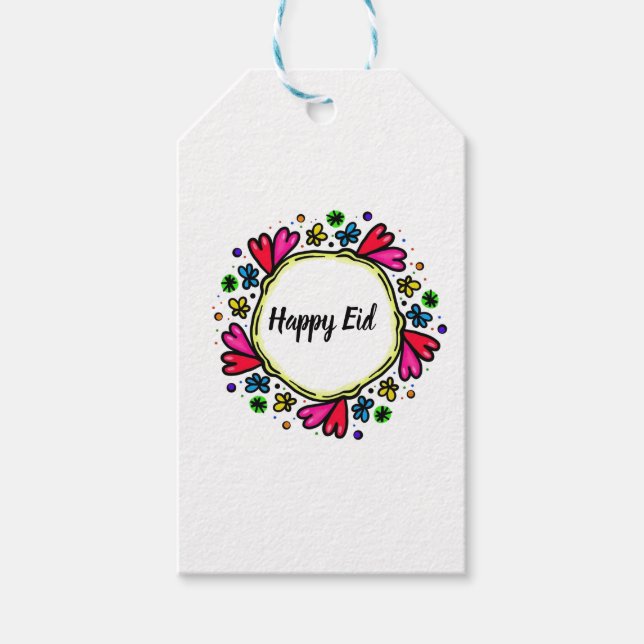 Happy Eid Gift Tags (Front)