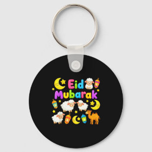 Happy eid mubarak for muslim kids eid al fitr_al key ring