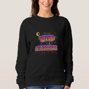 Happy Eid Mubarak for Muslim Kids Eid al fitr al Sweatshirt