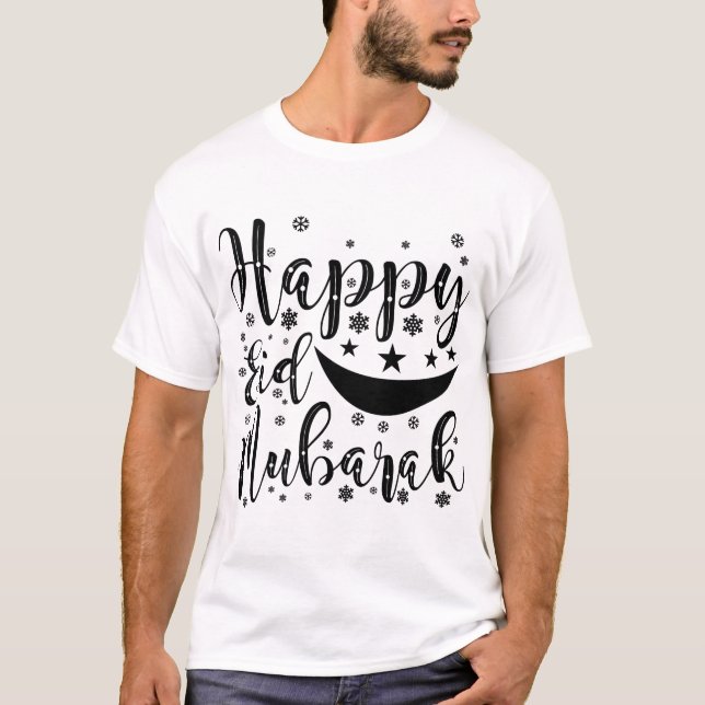 Happy Eid Mubarak T-Shirt (Front)