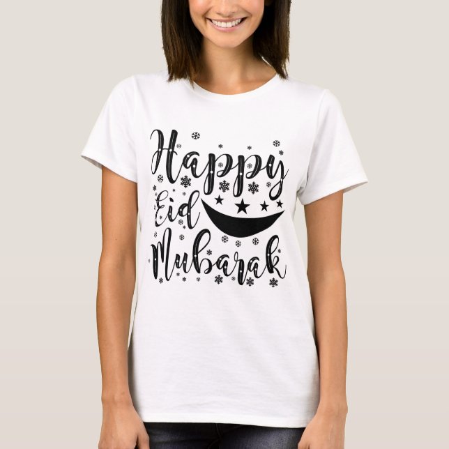 Happy Eid Mubarak T-Shirt (Front)