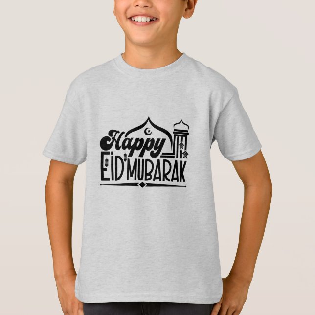 Happy Eid Mubarak T-Shirt (Front)
