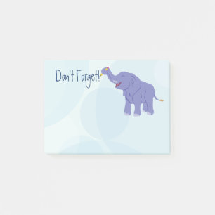 Happy Elephant Post-it Notes