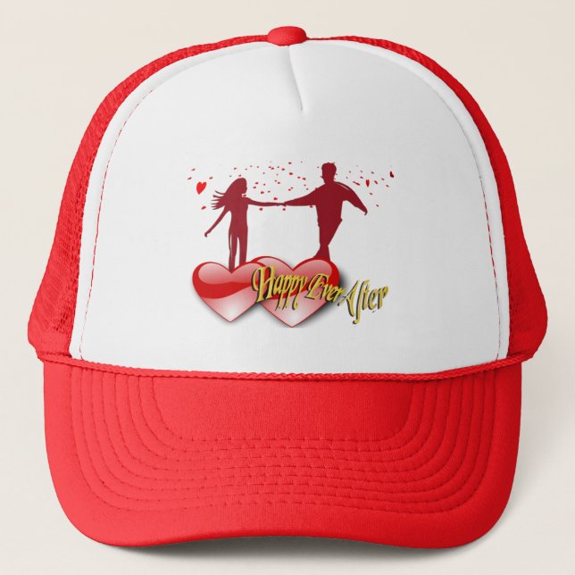 Happy Ever After Trucker Hat (Front)