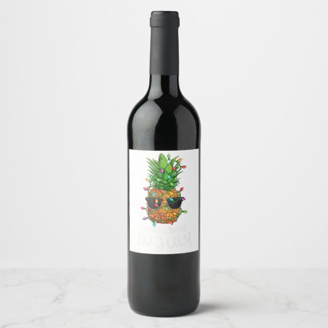 Happy Everything, Rottweiler Dog, Seasons, All Yea Wine Label (Front)