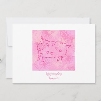 Happy Ewe Happy Everything Holiday Card