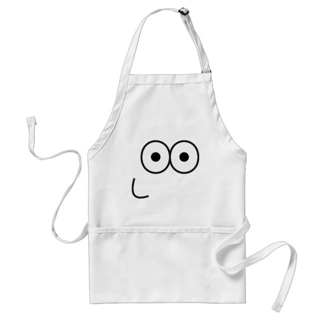 Happy Eyes and Mouth - Apron (Front)