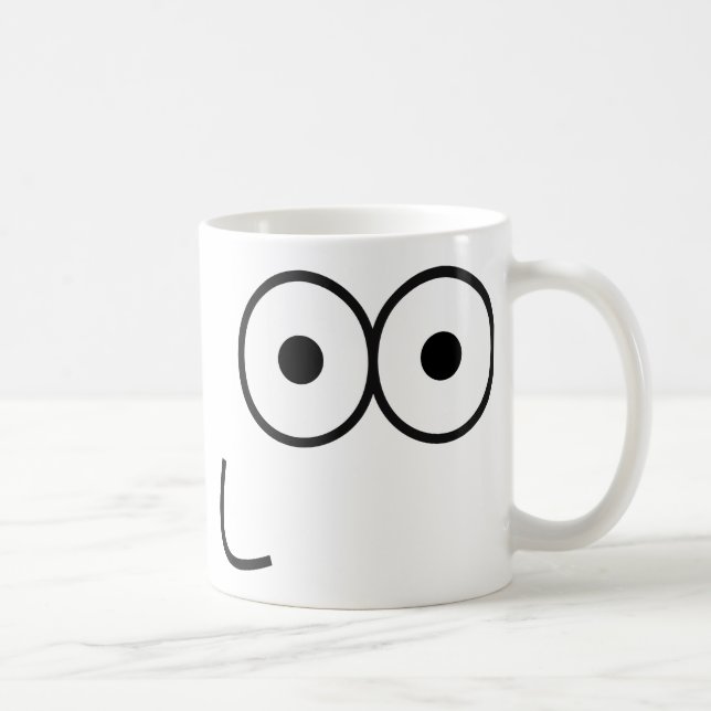 Happy Eyes and Mouth - Mug (Right)
