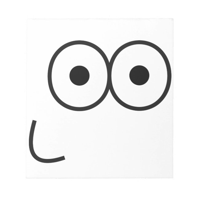 Happy Eyes and Mouth - Notepad (Front)