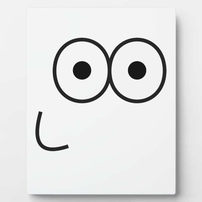Happy Eyes and Mouth Plaque (Front)