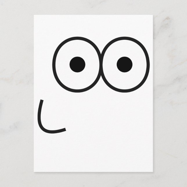 Happy Eyes and Mouth - Postcard (Front)