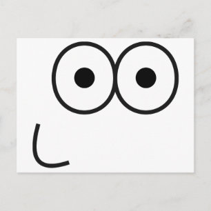 Happy Eyes and Mouth - Postcard