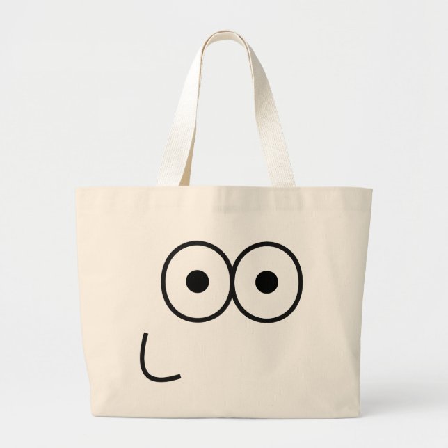Happy Eyes and Mouth - Tote Bag (Front)