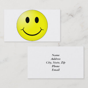 Happy Face Business Card