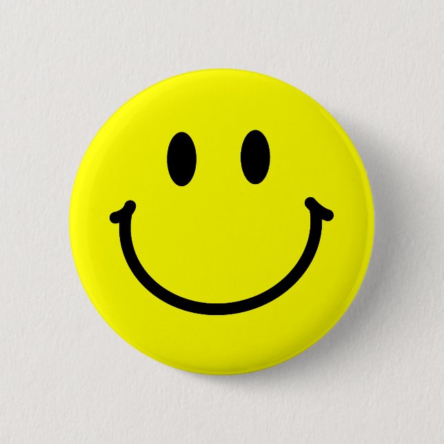 Happy Face Button (Front)