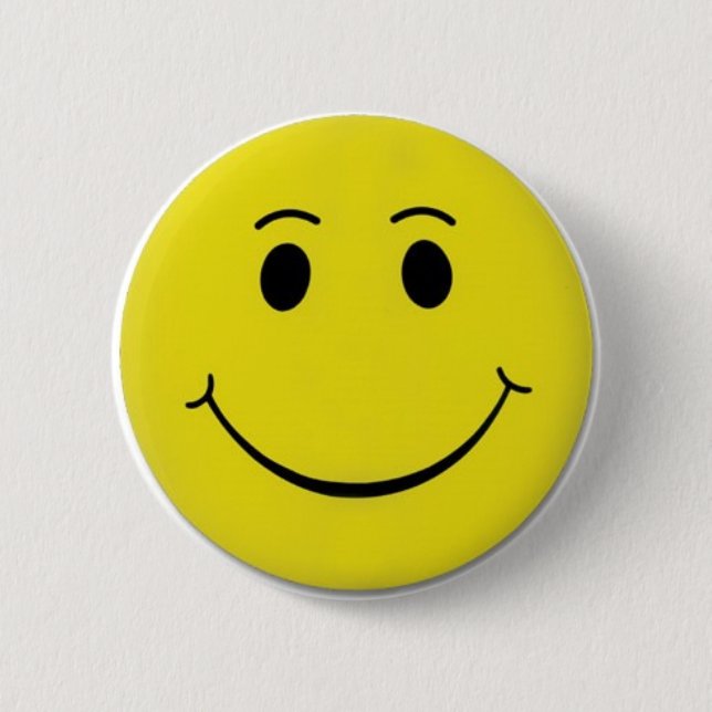 Happy Face Button (Front)