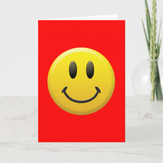 Happy Face Card