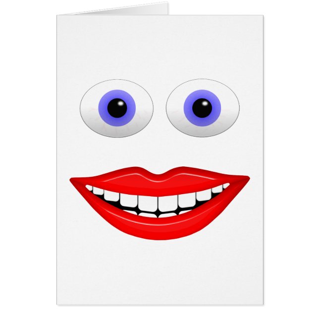 Happy Face Card (Front)