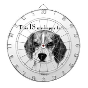 Happy Face Dartboard