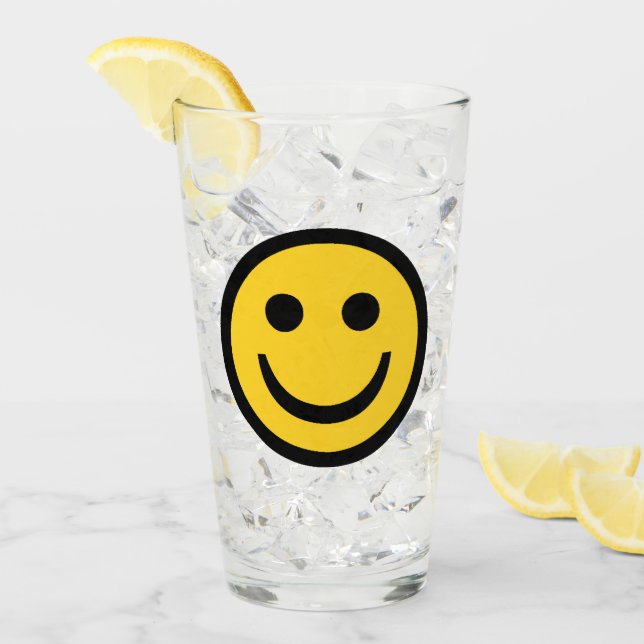 Happy Face Glass (Front Ice)