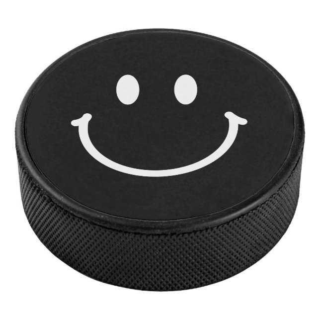 Happy Face Hockey Puck (3/4)