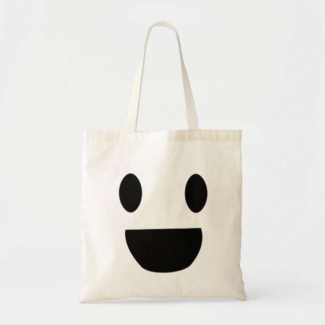 Happy Face - Humour Tote Bag (Front)