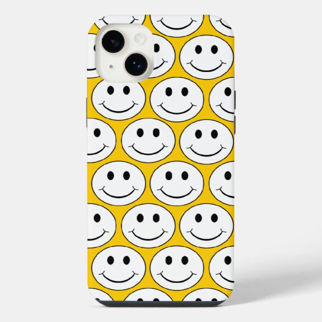 Happy Face iPhone Case (Back)