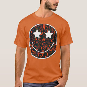 Happy Face JackOLantern Pumpkin Ghost Smile Face H T-Shirt