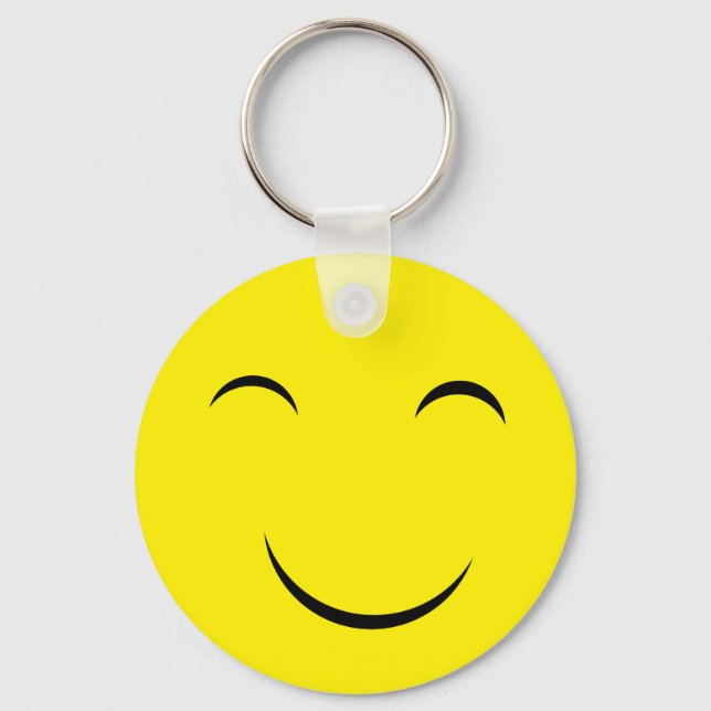 Happy Face Key Ring (Front)