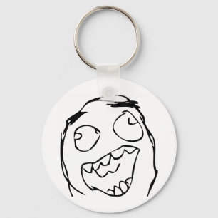 Happy Face Key Ring