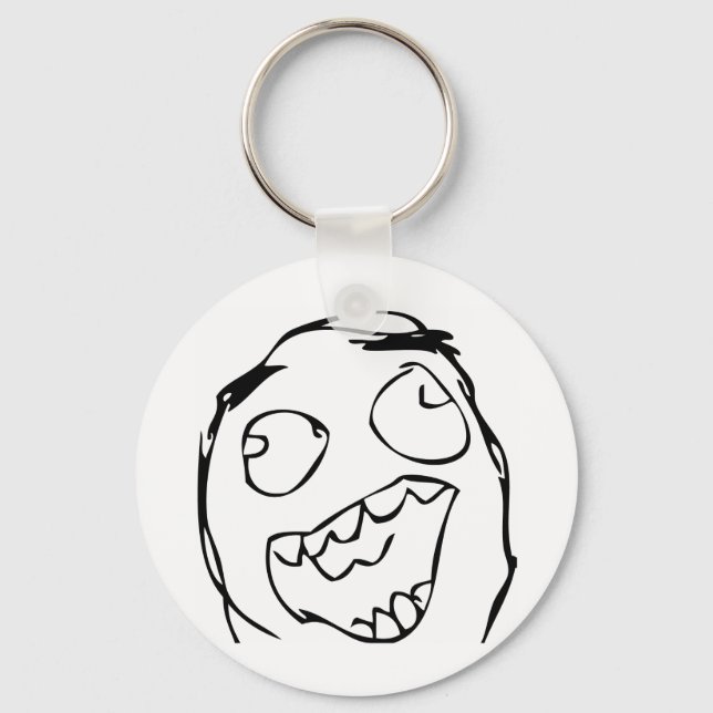 Happy Face Key Ring (Front)