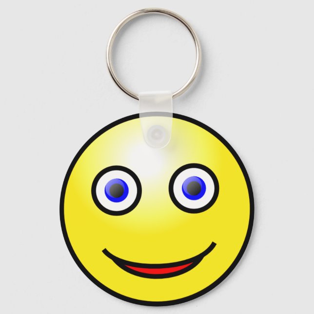 Happy Face Keychain (Front)