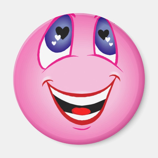 Happy Face Magnet (Front)