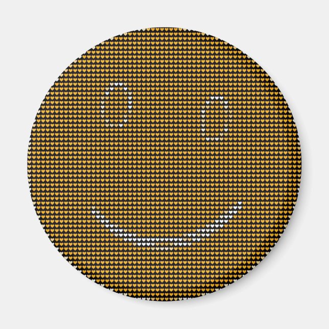 Happy Face  Magnet (Front)