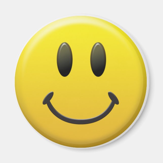 Happy Face Magnet (Front)